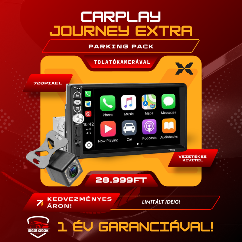 CarPlay Journey Extra - Az Autód Legjobb Barátja