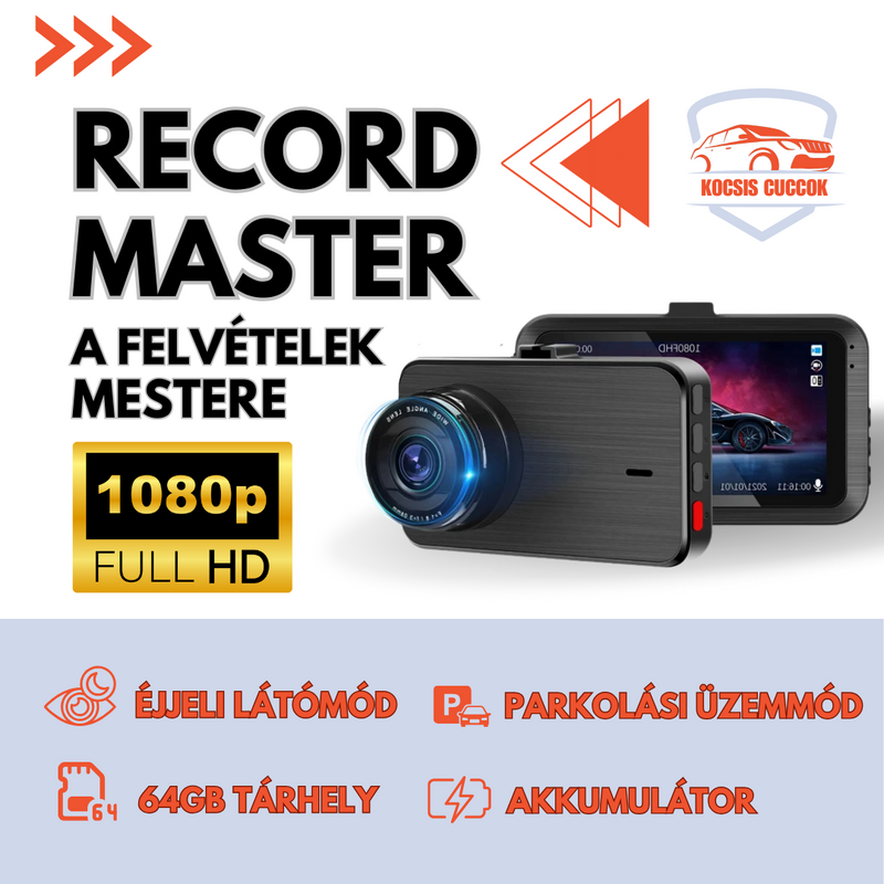 RECORD MASTER - A Felvételek Mestere