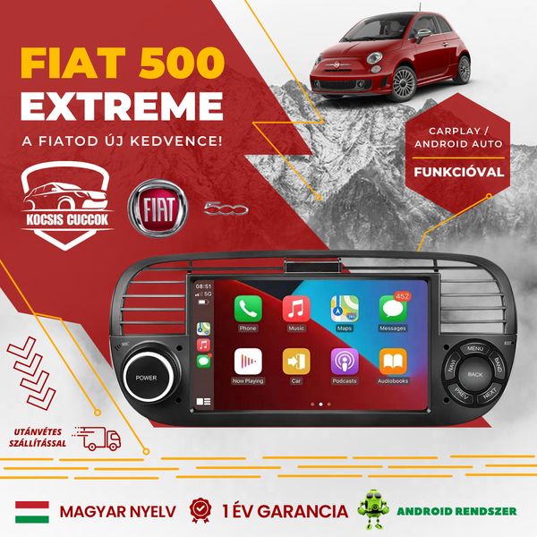 FIAT 500 Extreme - A Fiatod új Kedvence!