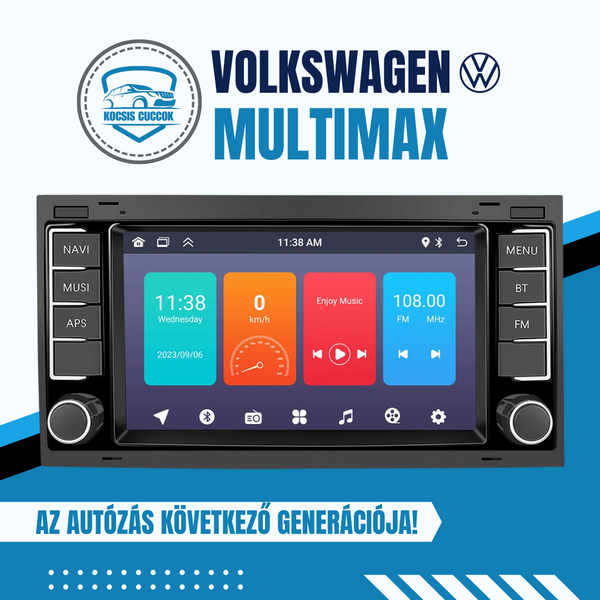 Volkswagen MULTIMAX - A Volkswagenek új generációs multimédiája!