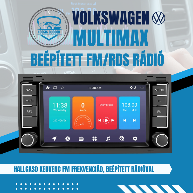 Volkswagen MULTIMAX - A Volkswagenek új generációs multimédiája!