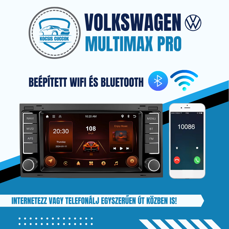 Volkswagen MULTIMAX PRO - A Volkswagenek új generációs multimédiája!