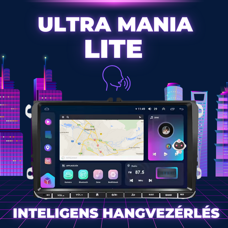 Ultra Mania LITE - Csúcs Technológia az autódba!