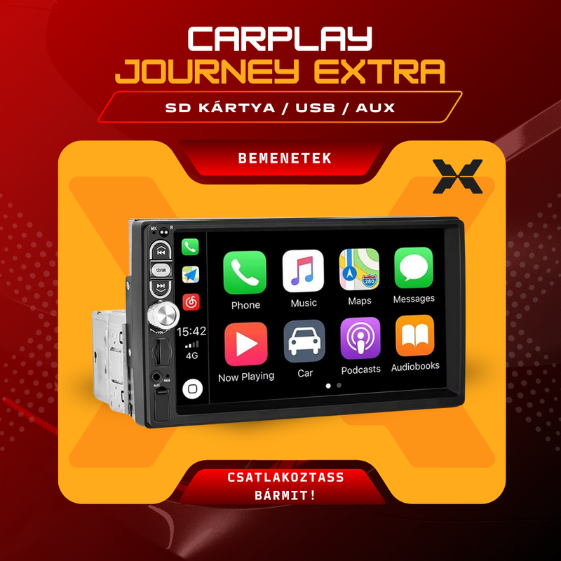 CarPlay Journey Extra - Az Autód Legjobb Barátja