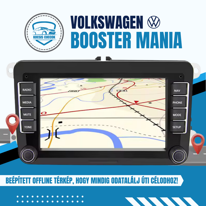 Volkswagen Booster Mania - A Volkswagenek új generációs multimédiája!