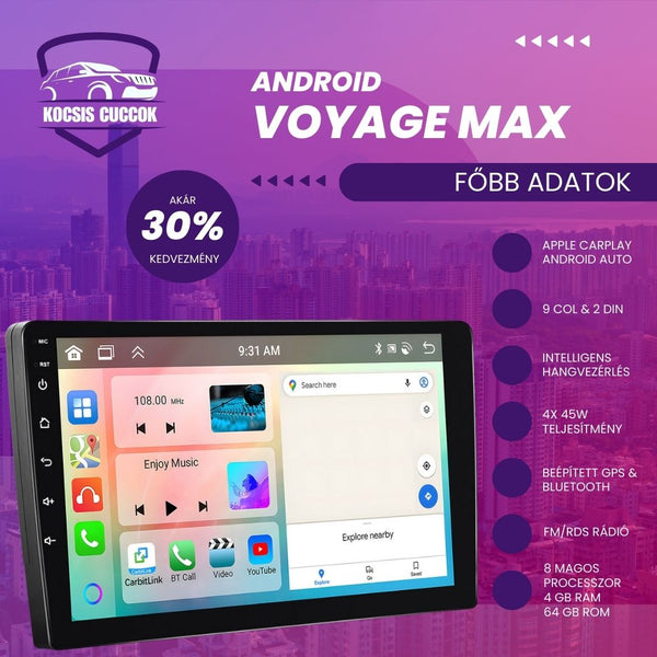 Android Voyage Max - Több, Mint Útitárs