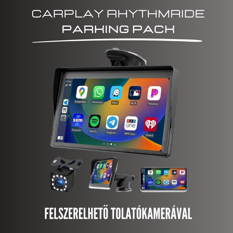 Carplay Rhythmride - Térkép és Zenelejátszó, amely feldobja az autód!