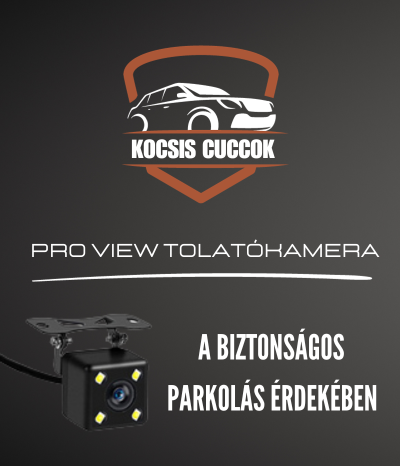 Pro View - Tolatókamera új vonalkód