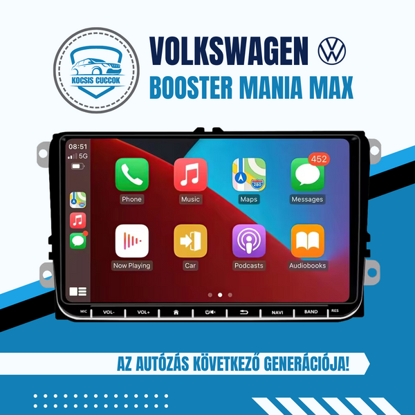 Volkswagen Booster Mania Max - Fejleszd Volkswagened magaslatokig!