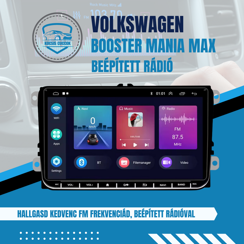 Volkswagen Booster Mania Max - Fejleszd Volkswagened magaslatokig!